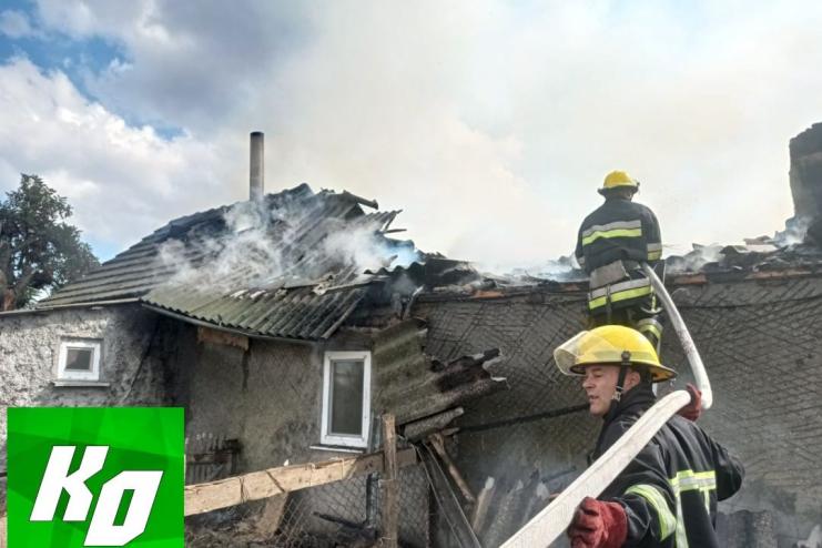 Вогонь забрав в родини з села Кілійської громади дах над головою 